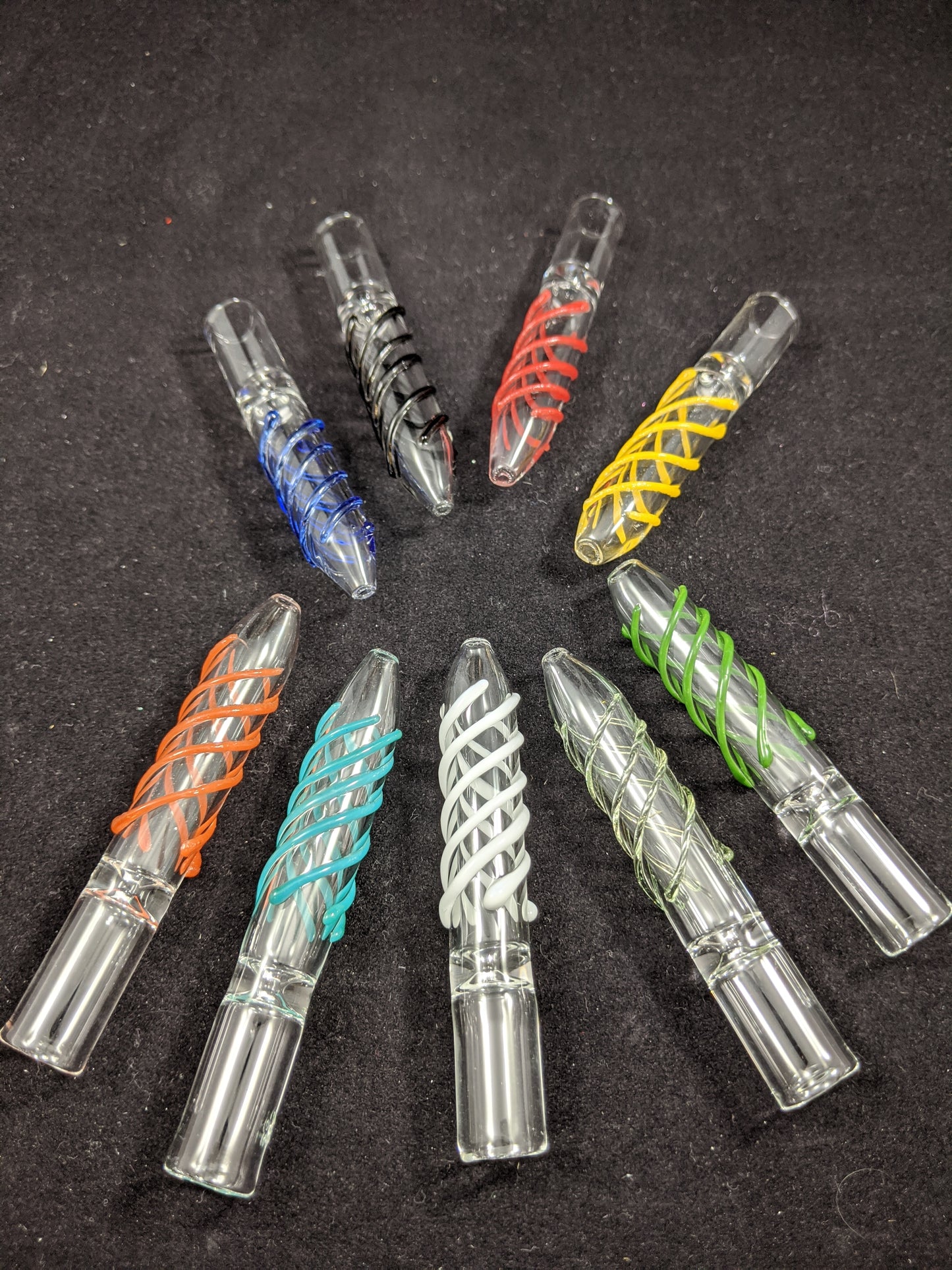 2 Pack: 3" Glass One Hitter 04