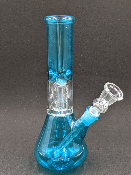 8" Glass Water Pipe Bong Sky + 5 FREE Screens