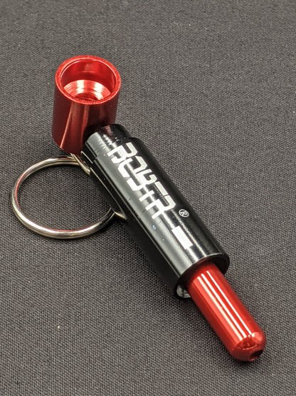 3" Metal Spoon Keychain Battery Style