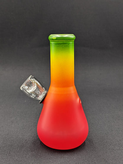 5" Glass Water Pipe Bong Rasta