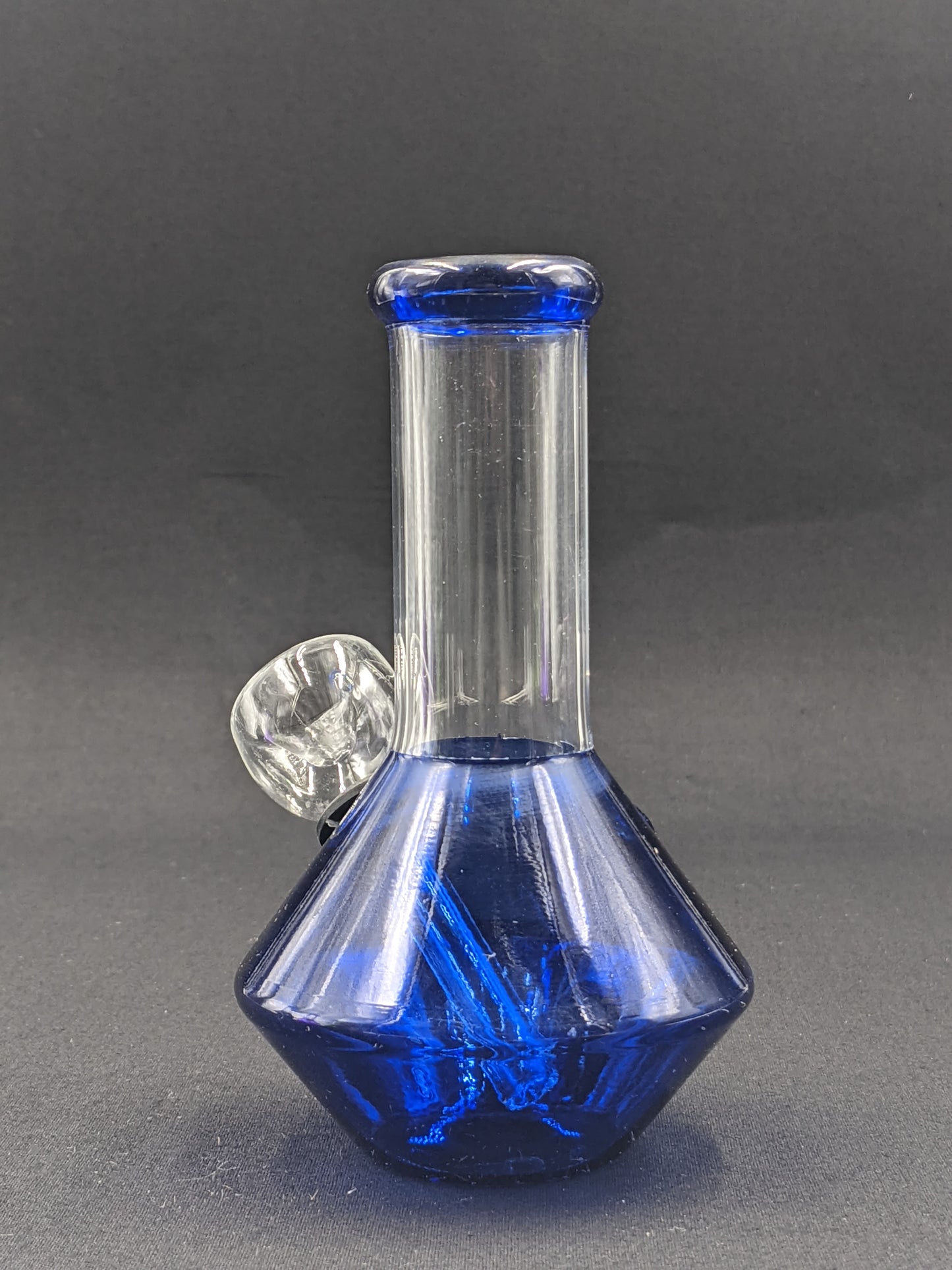 5" Glass Water Pipe Bong UFO Blue