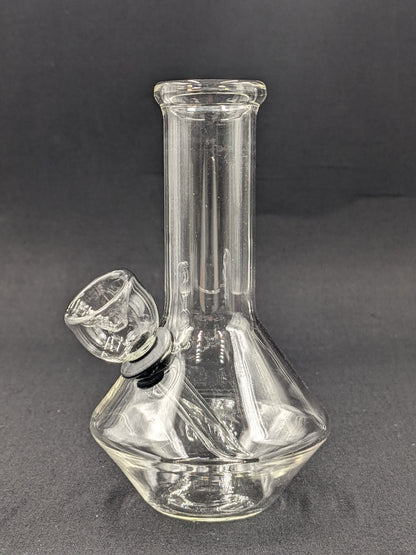 5" Glass Water Pipe Bong UFO Clear