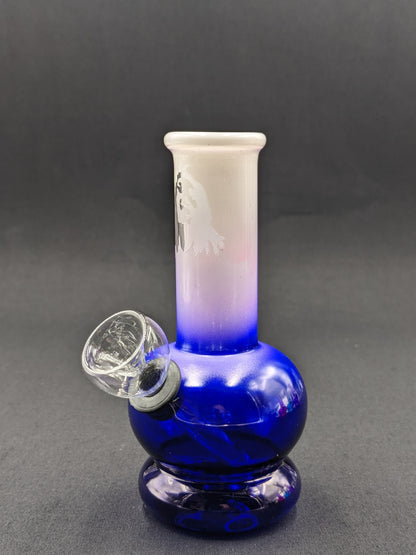 5" Glass Water Pipe Bong Blue Marley