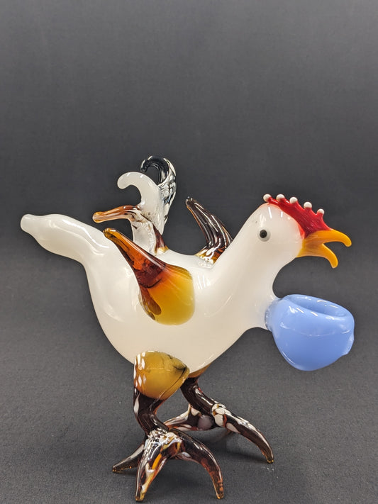 5.5" Glass Bowl Crazy Chicken Collection 14