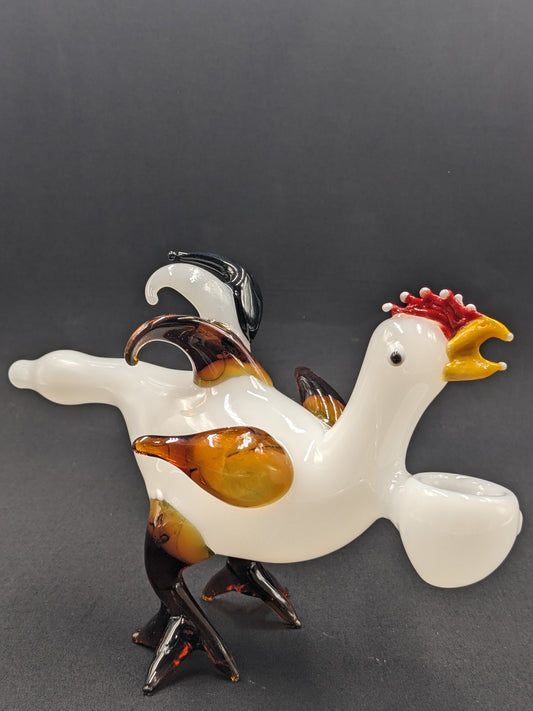 5.5" Glass Bowl Crazy Chicken Collection 15