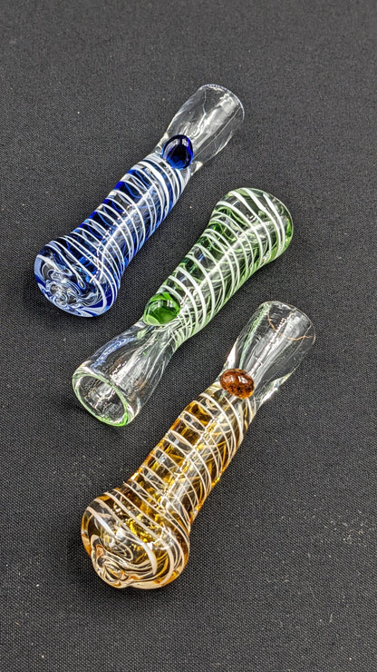 2 Pack: 3" Glass One Hitter 07