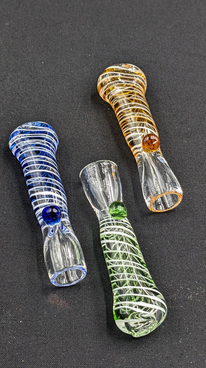 2 Pack: 3" Glass One Hitter 07