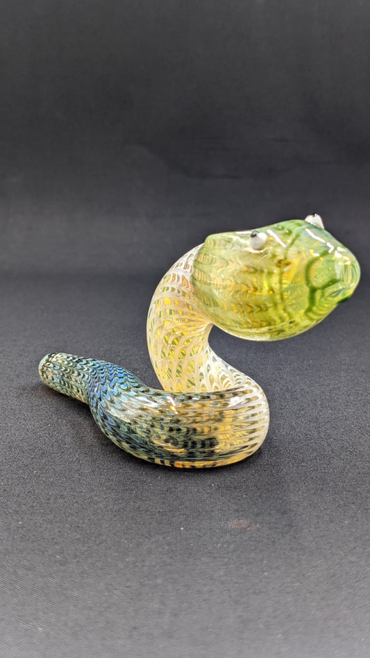 5.5" Snake Glass Bowl Pipe GH