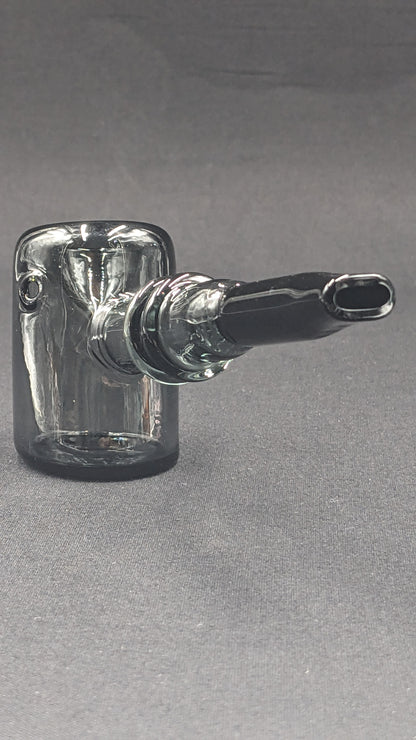 5.25" Glass Spoon Hammer Gray