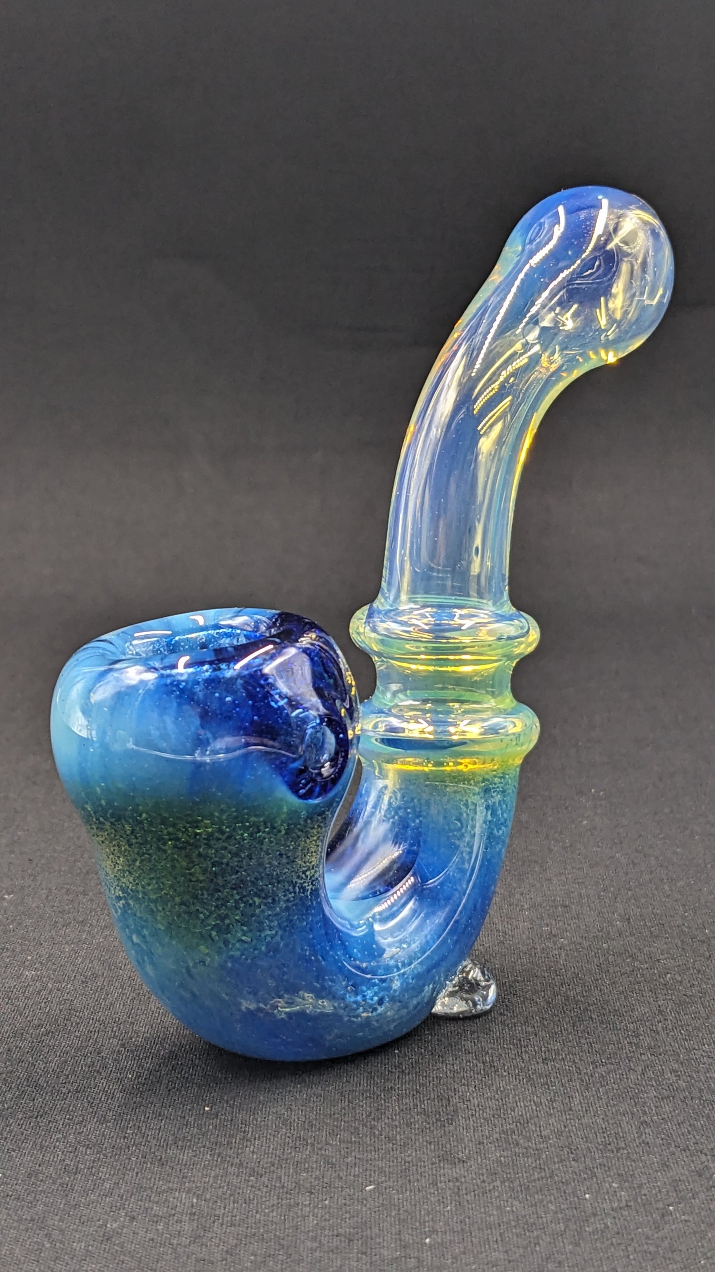 4" Glass Sherlock Pipe B03