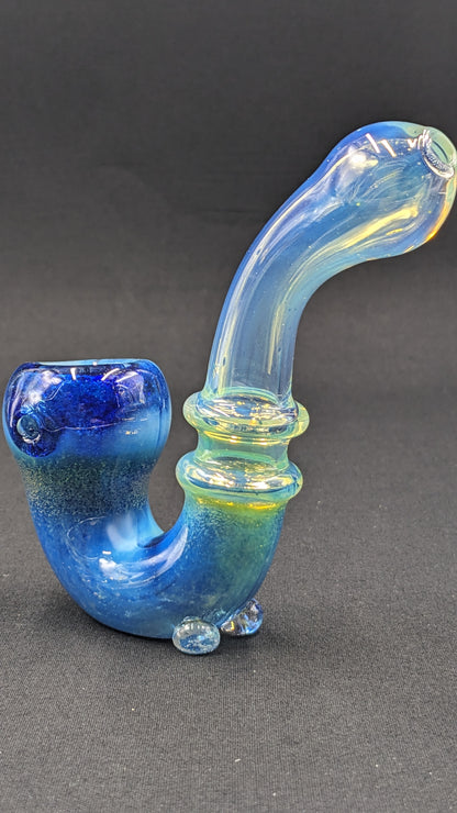 4" Glass Sherlock Pipe B03