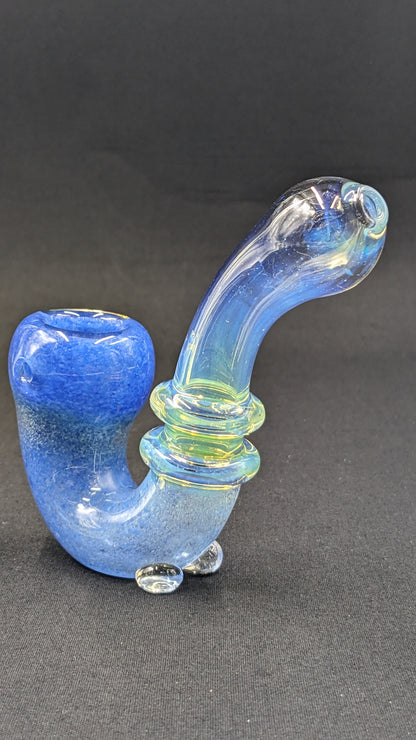 4" Glass Sherlock Pipe B02
