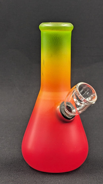 5" Glass Water Pipe Bong Rasta