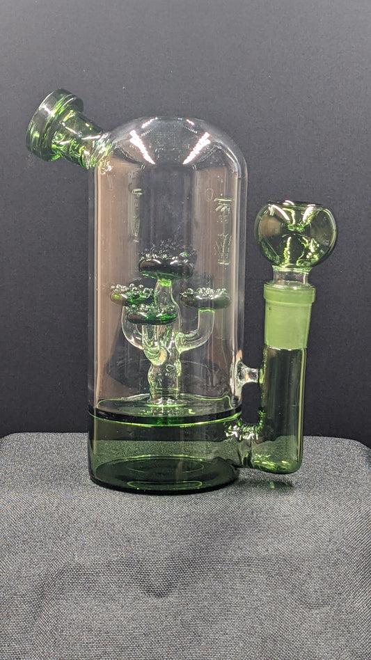 5.5" Glass Water Pipe Bong Dome Tree