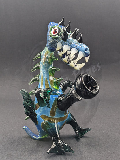 6.5" Glass Water Pipe Bong Monster Collection 14
