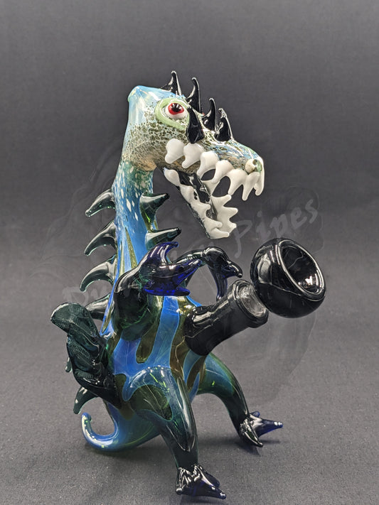 6.5" Glass Water Pipe Bong Monster Collection 44