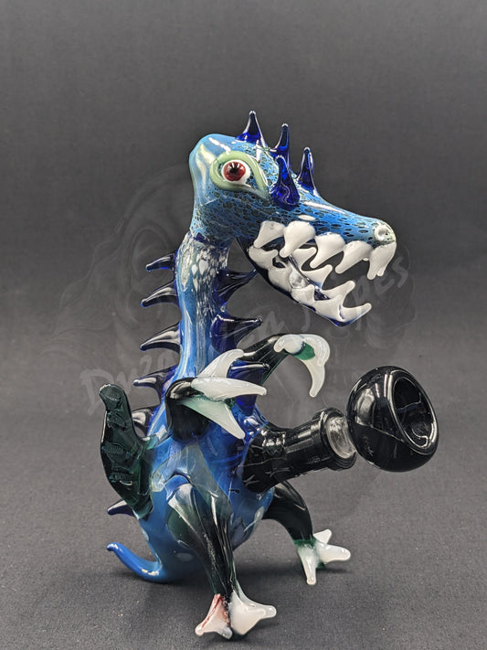 6.5" Glass Water Pipe Bong Monster Collection 46